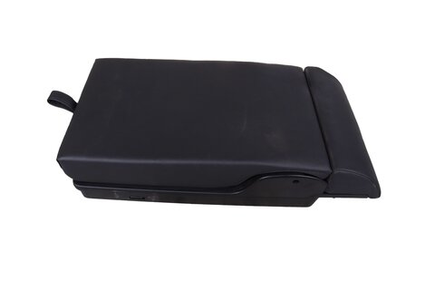 Loketní opěrka zadní s držákem nápojů kožená (černá/černá) combi 5F9885081HFTC