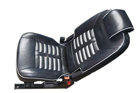 Sedadlo druhé řady kůže střed černá + bílá 6M21-R60028-FJ1EBT