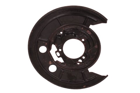 Štít zadní brzdy levý L