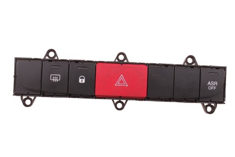 Panel tlačítek (vyhřívaní okna, ASR) černý