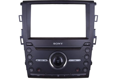 Panel ovládání autorádia, topení a klimatizace, -2019 (SONY audio) HS7T-18E245-DCC