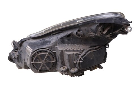 Světlomet přední halogen s čočkou černý pravý -2011 H7+H1+H1 (EK) 93189366