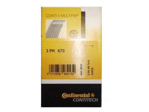 Drážkový řemen pro servo čerpadlo