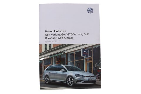 Návod k obsluze VW GOLF 5G9012715AF
