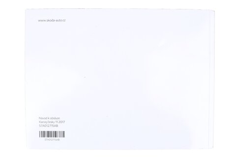 Návod k obsluze KAROQ CZ 57A012715AB