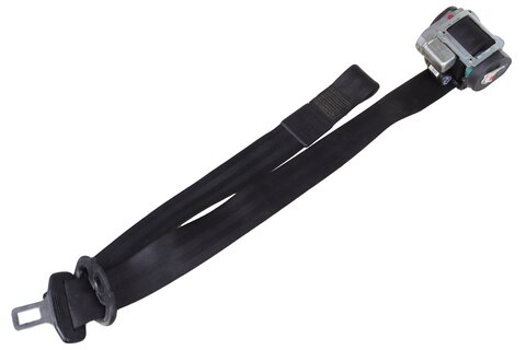 Bezpečnostní pás přední levý černý satén (3dv) 8P3857705CV04