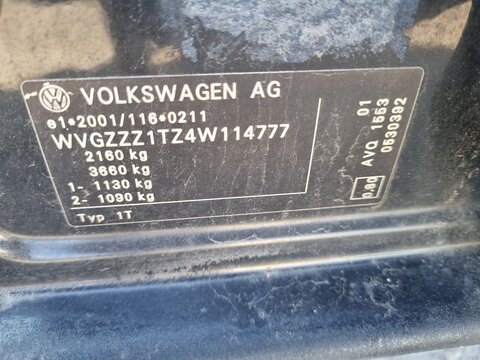 Volkswagen Touran 1.9 TDI 74 kW