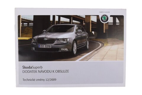 Dodatek návodu k obsluze SUPERB 2 3T0012025HA