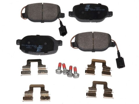 Zadní brzdové destičky se 2 senzory fast