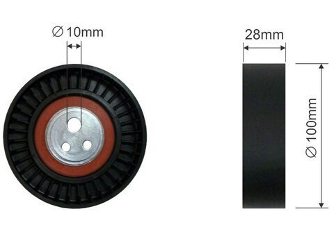 Napínací kladka klínového řemenu