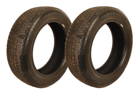 Sada dvou pneumatik - ZIMNÍ 225/60 R18 104V Continental ContiWinterContact TS850 P (5,5 mm) rok 2022