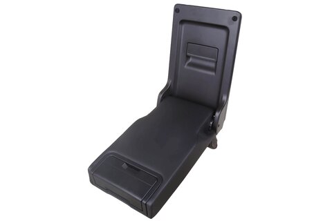 Loketní opěrka zadní s držákem nápojů kožená 3V0885205L34E