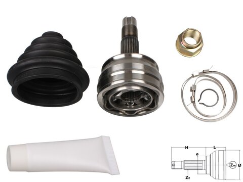 Homokinetický kloub hnací hřídele