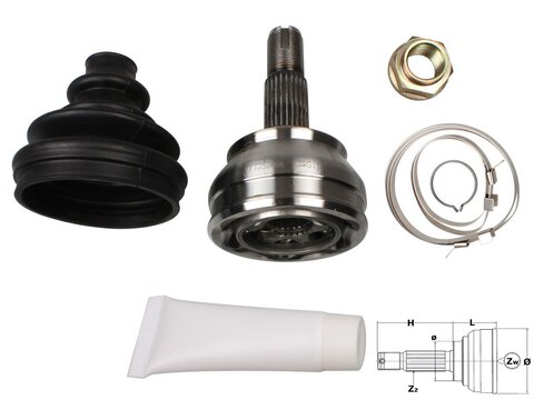 Homokinetický kloub hnací hřídele