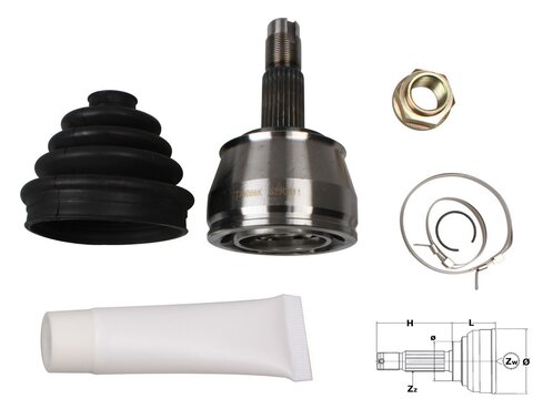 Homokinetický kloub hnací hřídele