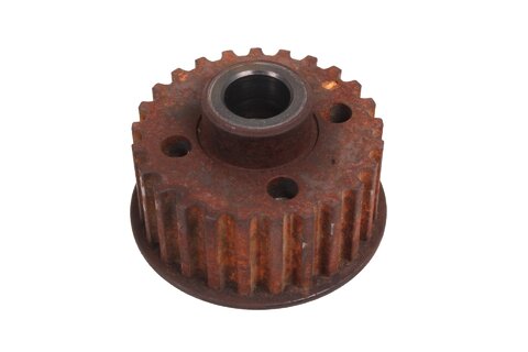 Rozvodové kolo klikové hřídele s komínkem