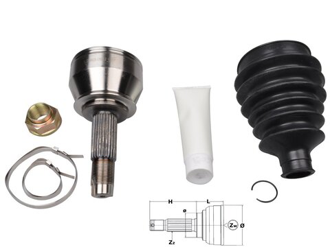 Homokinetický kloub hnací hřídele