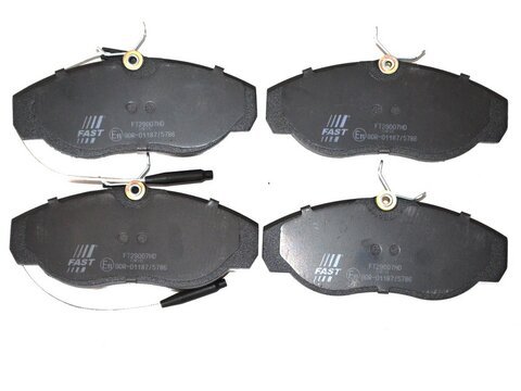 Brzdové destičky přední 2 senzory