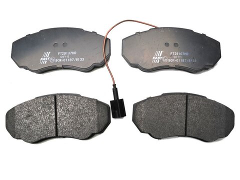 Brzdové destičky přední 1 senzor