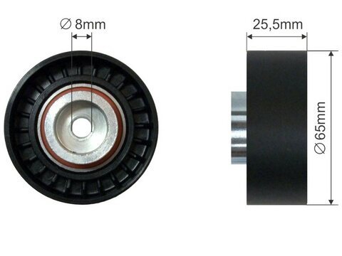 Vodicí kladka klínového řemenu