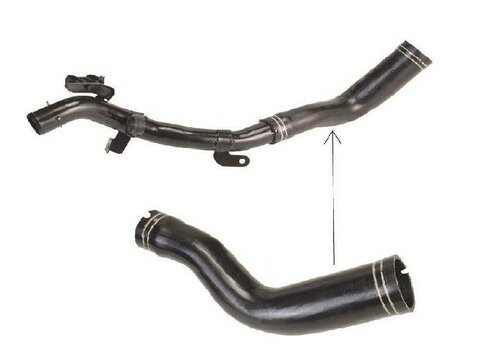 Hadice plnícího vzduchu levá spodní