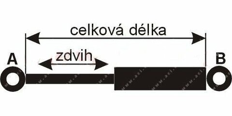 Vzpěra zadních dveří Kombi