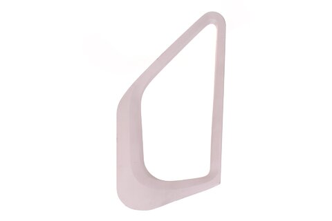 Plast trojuhelníku okna šedý vnitřní pravý -2011