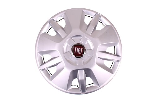 Poklice na disk 15 palců červený znak orig.