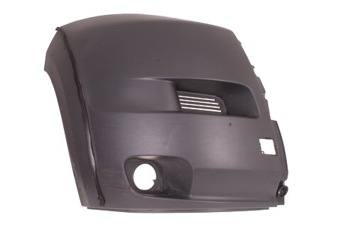 Roh předního nárazníku pravý HEAVY (pro plastový lem) pro mlhovku