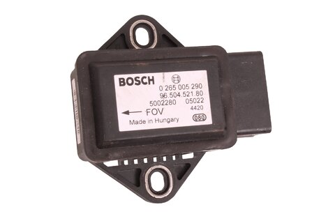 Snímač zrychlení vozidla ESP