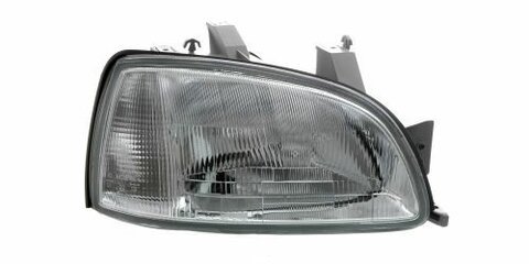 Pravé přední světlo H4 s blikačem elektrické ovládané