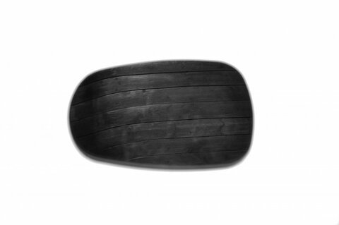 Levé sklo zrcátka s plastovým držákem