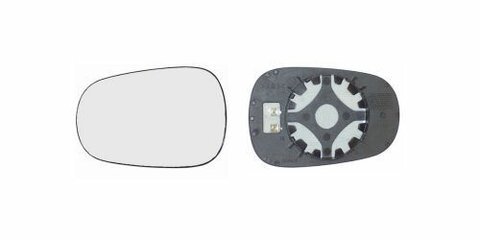 Sklo zrcátka s plastovým držákem