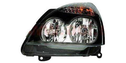 Levé přední světlo H7 H1 s černým rámečkem (el. ovládané) -12/03