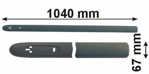 Boční lišta přední dveří - levá