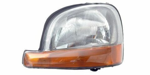 Přední světlo H4 s blikačem (el. ovládané) L