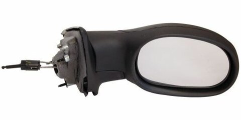 Pravé zpětné zrcátko mechanicky ovládané lanky černé