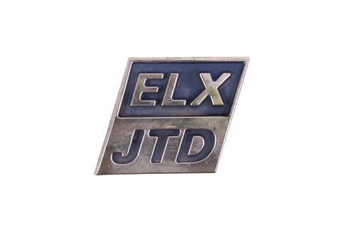 Nápis ELX JTD