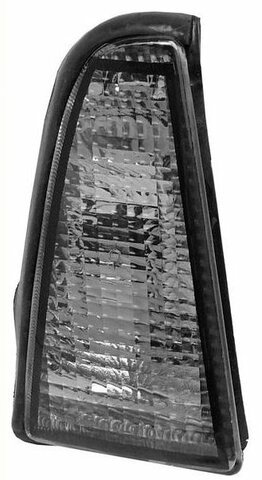 Blikač přední kouřový levý L