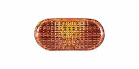 Boční blikač oranžový bez objímky L=P