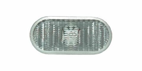 Boční blikač bílý s bílým rámečkem bez obj. L=P