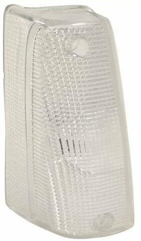 Sklo blikače bílé levé L