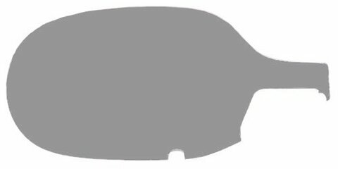 Pravý kryt zrcátka pro lak