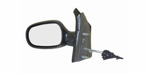 Levé zpětné zrcátko mechanicky ovládané lanky pro lak