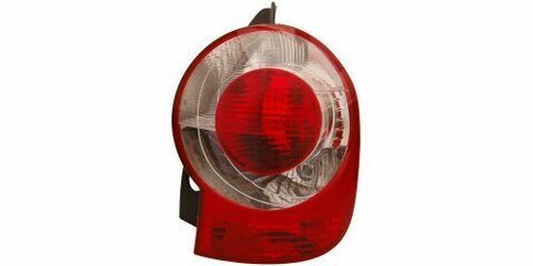 Pravé zadní světlo s čirým blikačem bez obj.