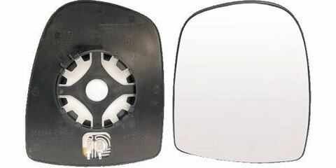 Sklo zrcátka s plast. držákem pravý P