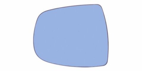 Sklo zrcátka s plast. držákem vyhřívané levé L