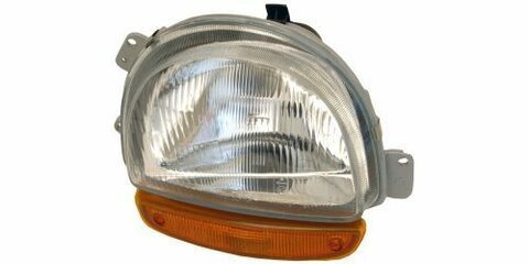 Přední světlo H4 s oranžovým blikačem (el. ovládané) P