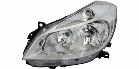 Levé přední světlo H7 H7 elektricky ovládané chrom -1/08