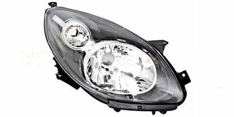 Světlo přední H4 černé P